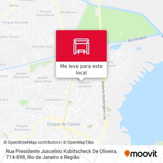 Rua Presidente Juscelino Kubitscheck De Oliveira, 714-898 mapa