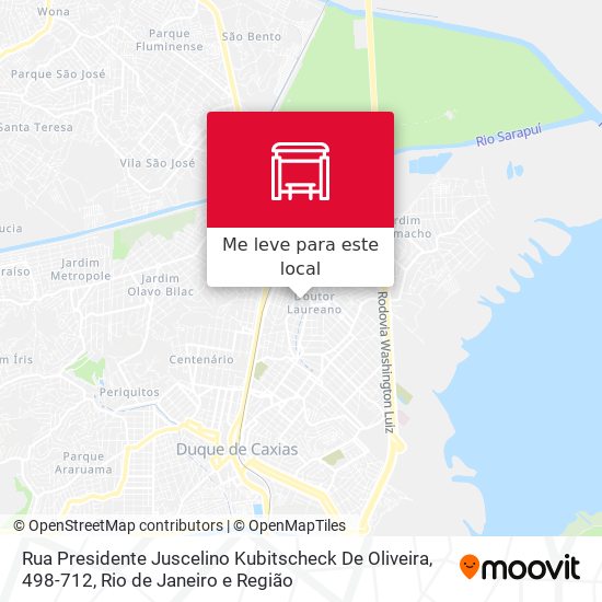 Rua Presidente Juscelino Kubitscheck De Oliveira, 498-712 mapa