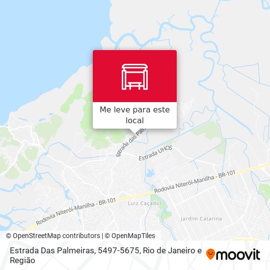 Estrada Das Palmeiras, 5497-5675 mapa