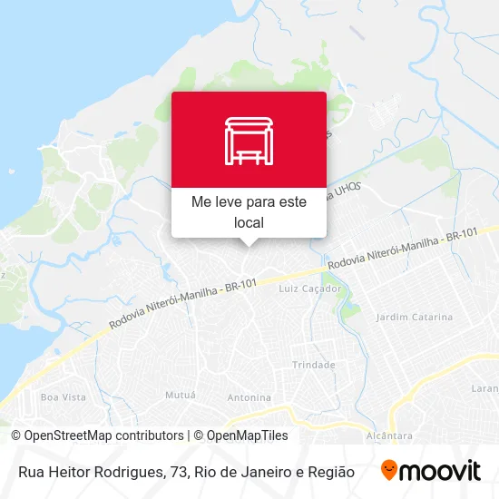 Rua Heitor Rodrigues, 73 mapa