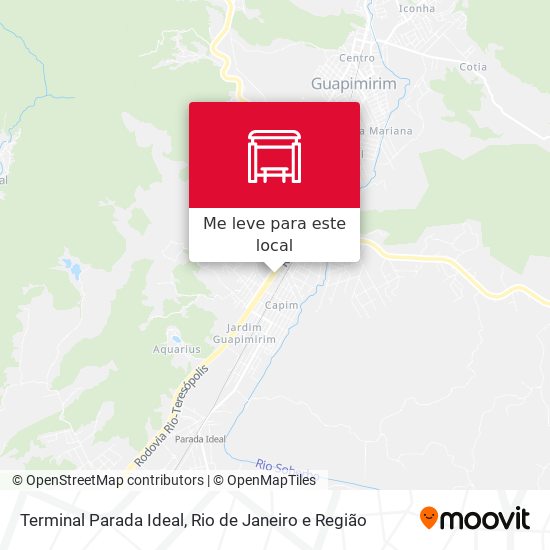 Terminal Parada Ideal mapa