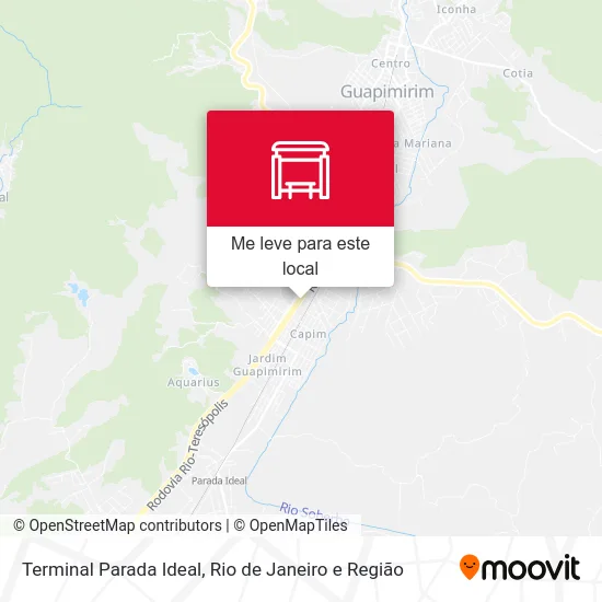 Terminal Parada Ideal mapa
