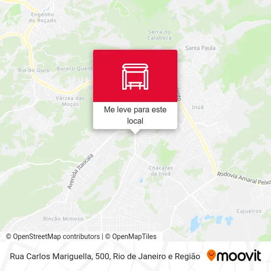 Rua Carlos Mariguella, 500 mapa