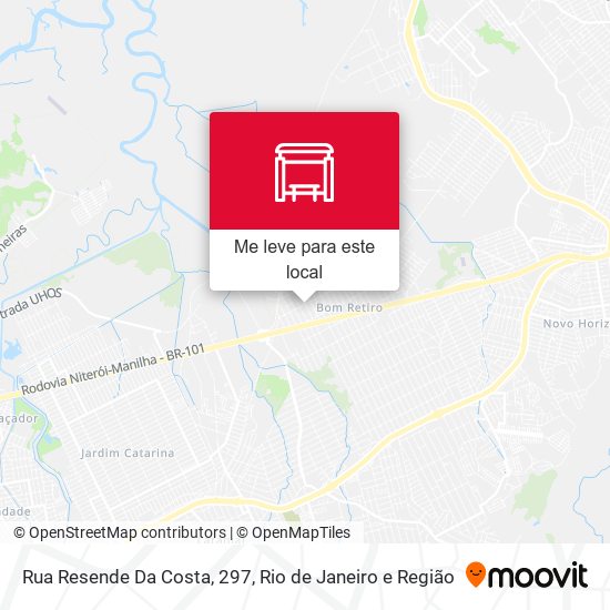 Rua Resende Da Costa, 297 mapa