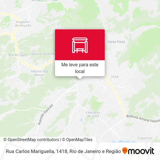 Rua Carlos Mariguella, 1418 mapa