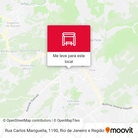 Rua Carlos Mariguella, 1190 mapa