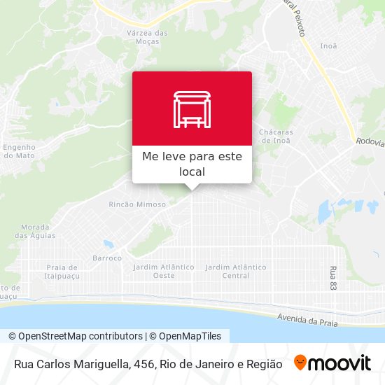 Rua Carlos Mariguella, 456 mapa