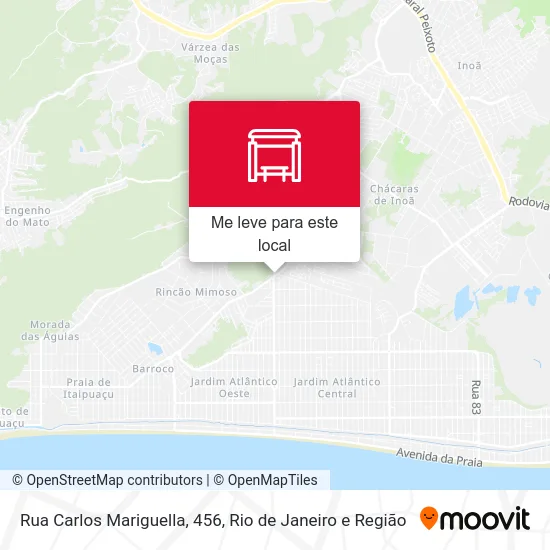 Rua Carlos Mariguella, 456 mapa