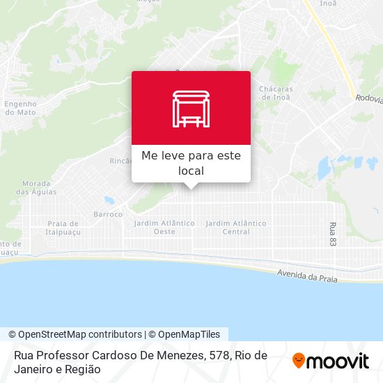 Rua Professor Cardoso De Menezes, 578 mapa