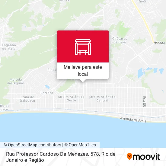Rua Professor Cardoso De Menezes, 578 mapa