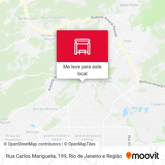 Rua Carlos Mariguella, 199 mapa