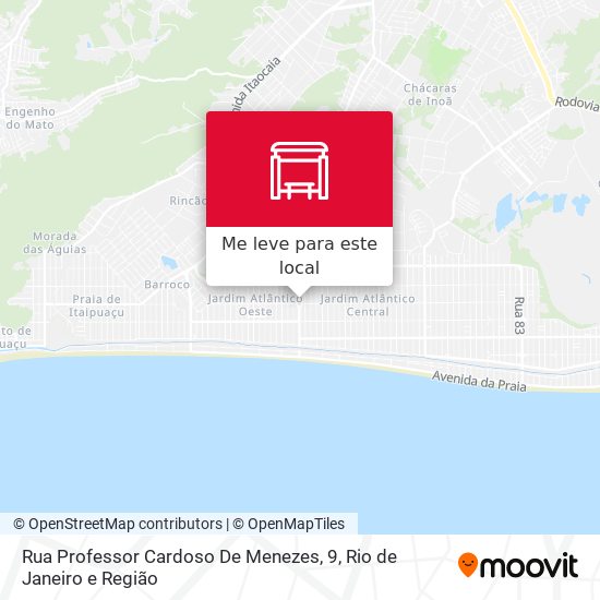 Rua Professor Cardoso De Menezes, 9 mapa
