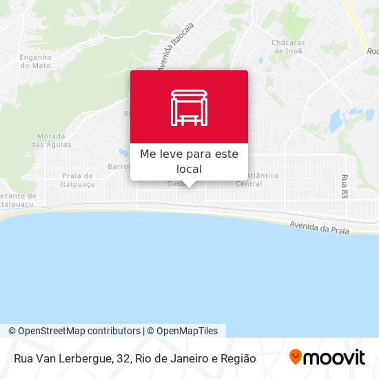 Rua Van Lerbergue, 32 mapa