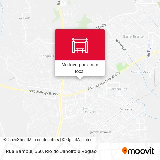 Rua Bambuí, 560 mapa