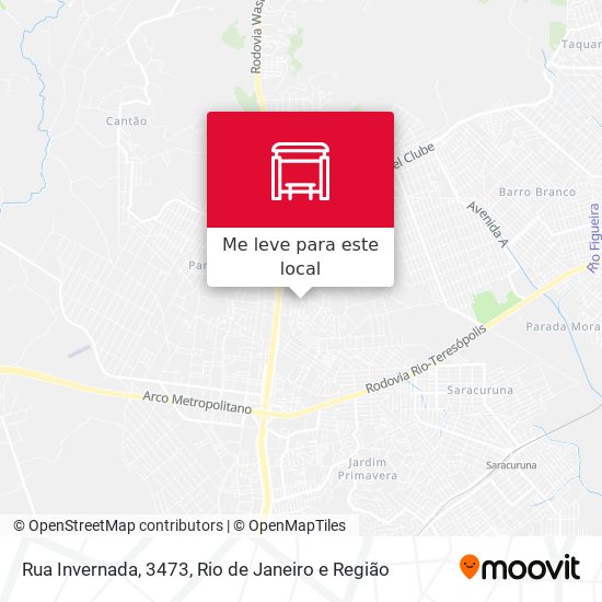 Rua Invernada, 3473 mapa