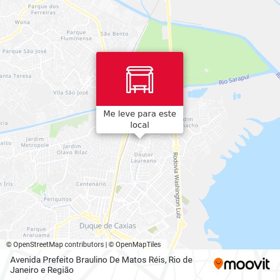 Avenida Prefeito Braulino De Matos Réis mapa