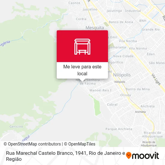 Rua Marechal Castelo Branco, 1941 mapa