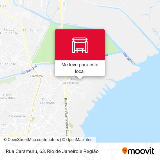 Rua Caramuru, 63 mapa