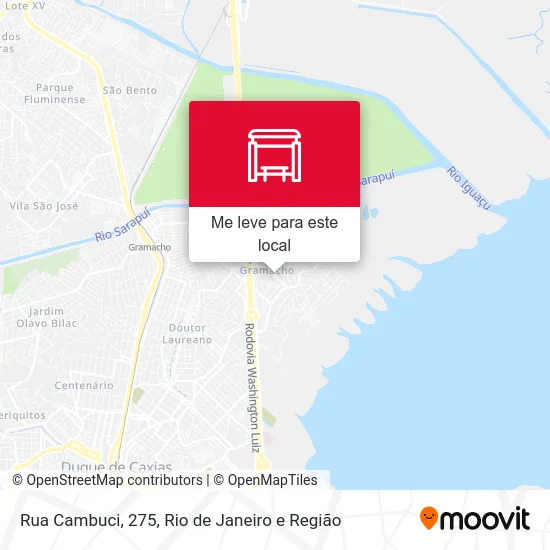 Rua Cambuci, 275 mapa