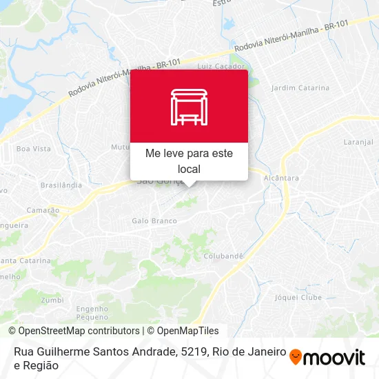 Rua Guilherme Santos Andrade, 5219 mapa