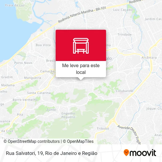 Rua Salvatori, 19 mapa