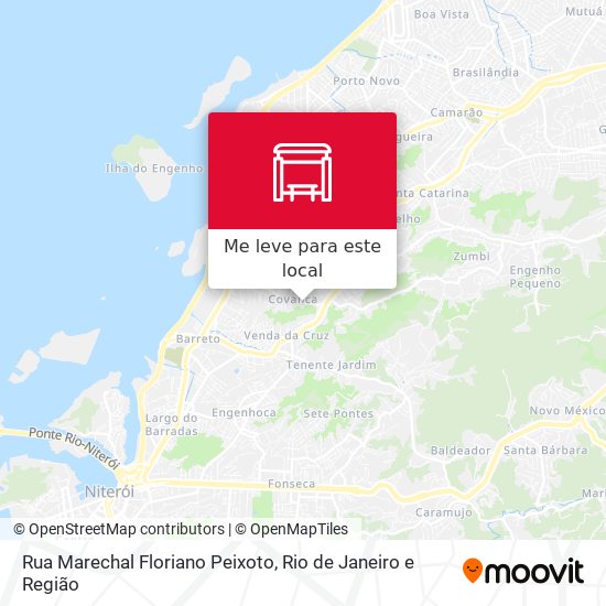 Rua Marechal Floriano Peixoto mapa