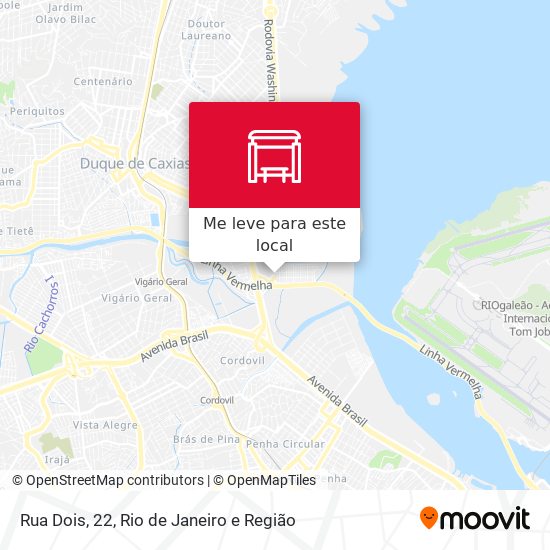 Rua Dois, 22 mapa