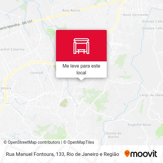 Rua Manuel Fontoura, 133 mapa