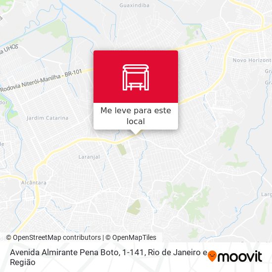 Avenida Almirante Pena Boto, 1-141 mapa