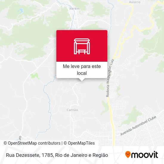 Rua Dezessete, 1785 mapa