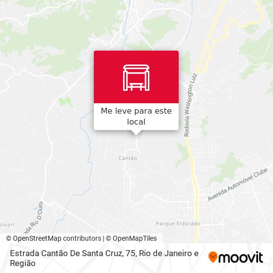 Estrada Cantão De Santa Cruz, 75 mapa