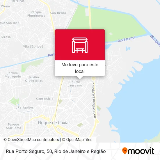 Rua Porto Seguro, 50 mapa