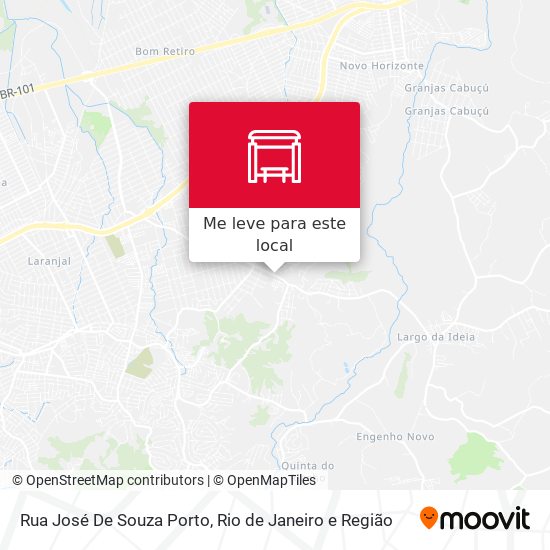 Rua José De Souza Porto mapa