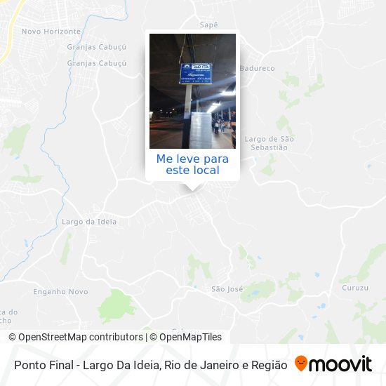 Ponto Final - Largo Da Ideia mapa