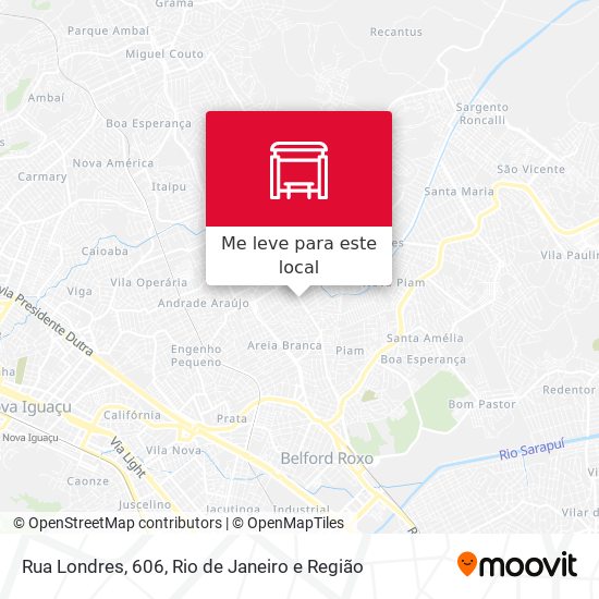 Rua Londres, 606 mapa