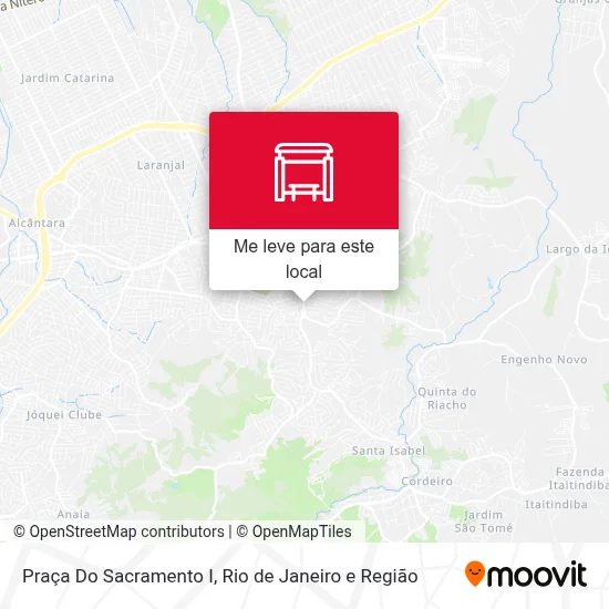 Praça Do Sacramento I mapa