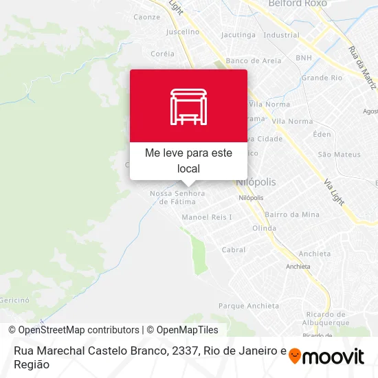 Rua Marechal Castelo Branco, 2337 mapa