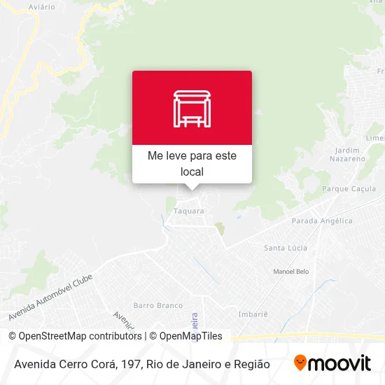 Avenida Cerro Corá, 197 mapa