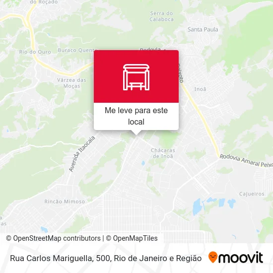 Rua Carlos Mariguella, 500 mapa