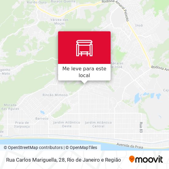 Rua Carlos Mariguella, 28 mapa