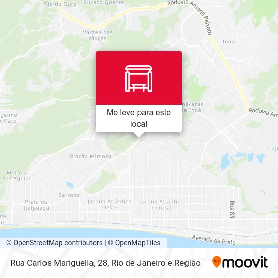 Rua Carlos Mariguella, 28 mapa