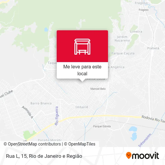 Rua L, 15 mapa