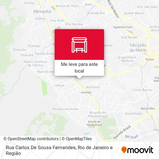 Rua Carlos De Sousa Fernandes mapa