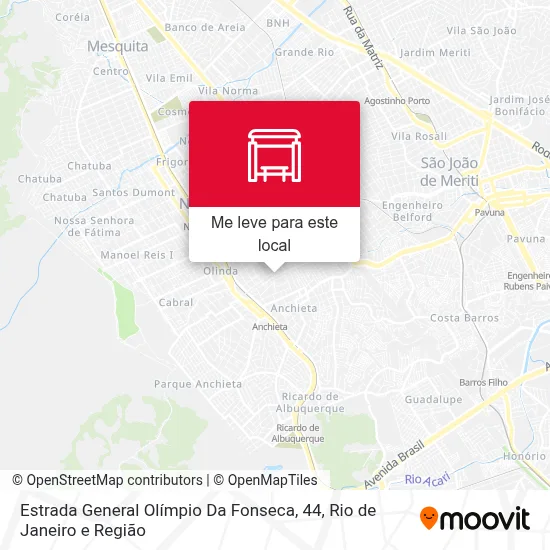 Estrada General Olímpio Da Fonseca, 44 mapa