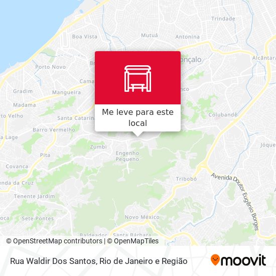 Rua Waldir Dos Santos mapa