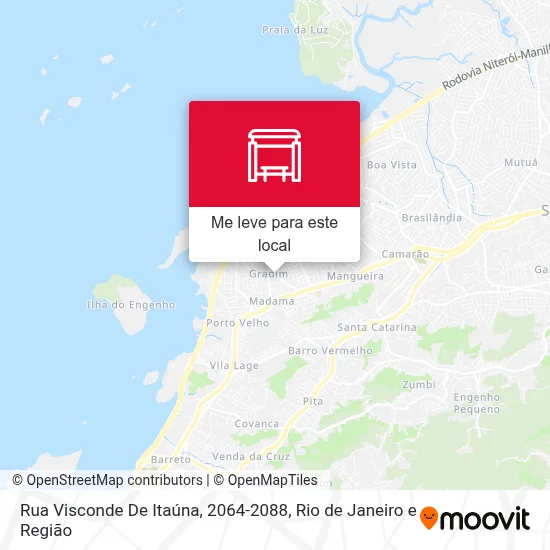 Rua Visconde De Itaúna, 2064-2088 mapa