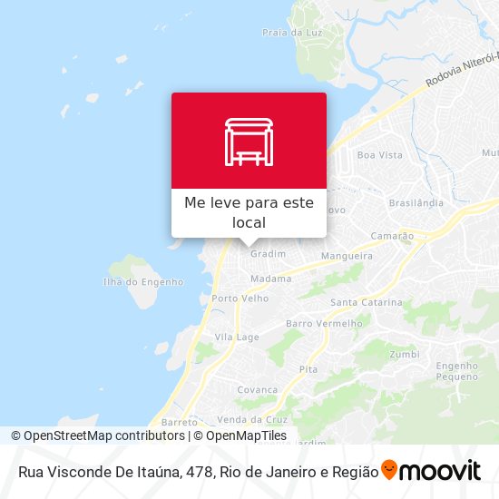 Rua Visconde De Itaúna, 478 mapa