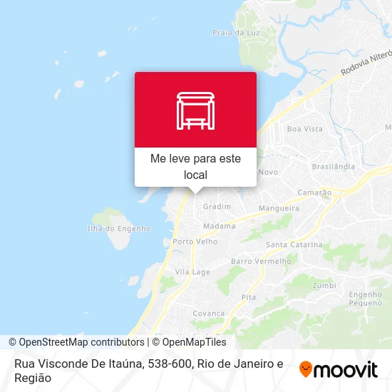 Rua Visconde De Itaúna, 538-600 mapa