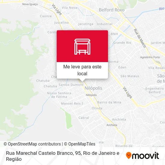 Rua Marechal Castelo Branco, 95 mapa