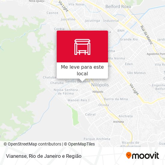 Vianense mapa